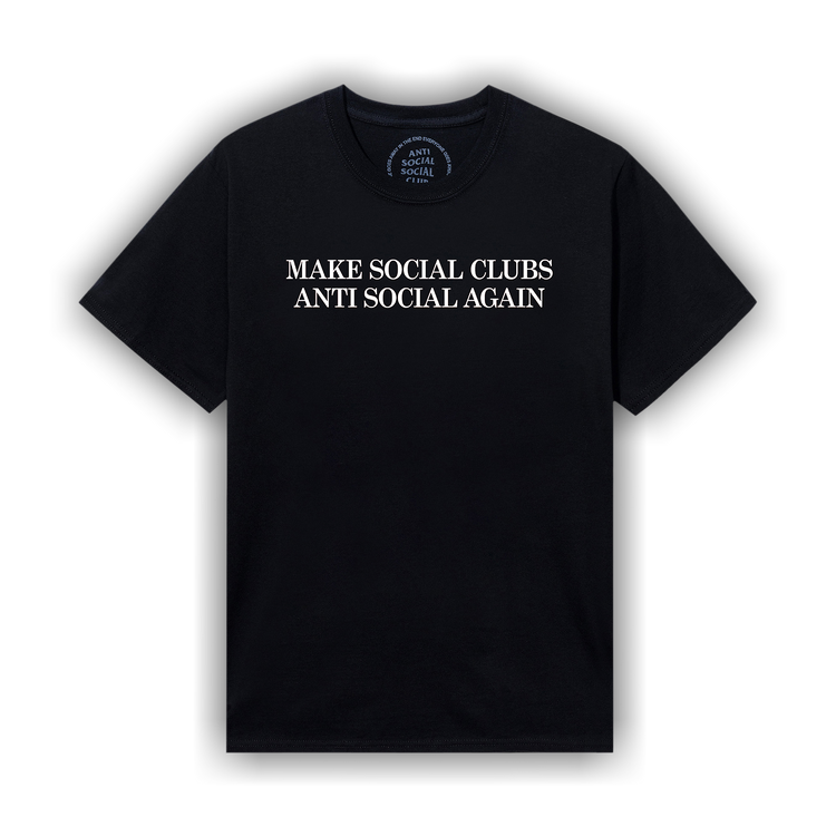 Buy Anti Social Social Club Double Hate Tee 'Black