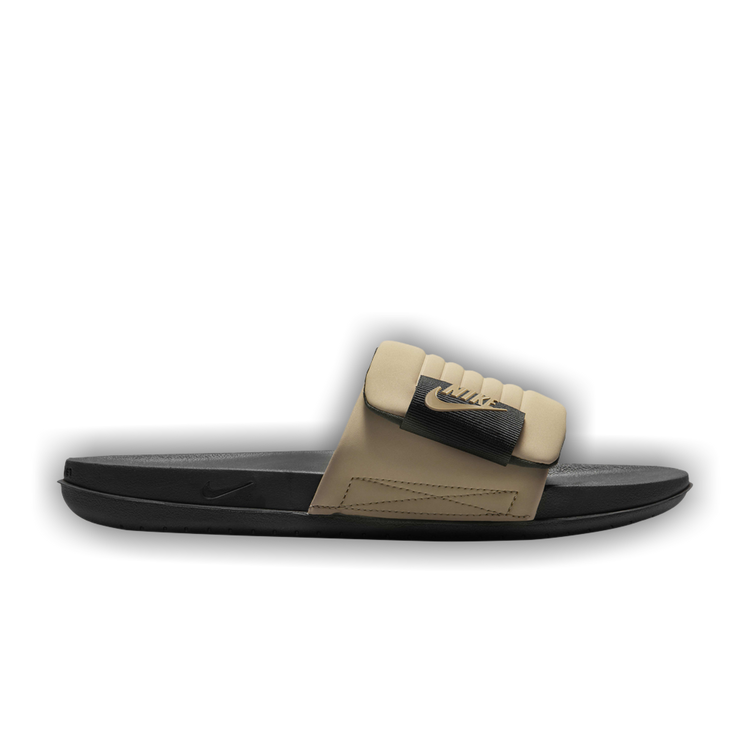 ◆Nike◆ Offcourt Adjust M Black Khaki DQ9624004 DQ9624-004 Nike Offcourt Adjust Slide | Men's sizes 14-18