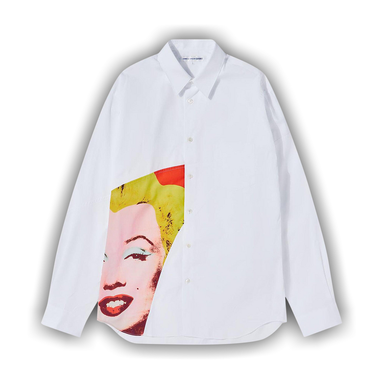 Buy Comme des Garçons SHIRT Marilyn Monroe Graphic Shirt 'White