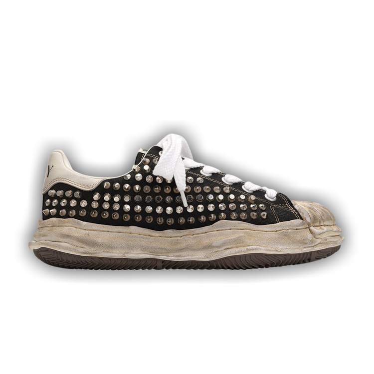 大人気！【Maison Mihara Yasuhiro】BLAKEY STUDDED LOW Maison MIHARA YASUHIRO BLAKEY / studded canvas - A13FW729