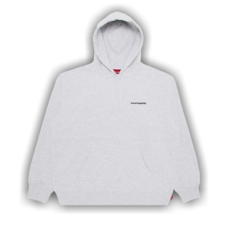 Buy Supreme AOI Stacked Hooded Sweatshirt 'Ash Grey