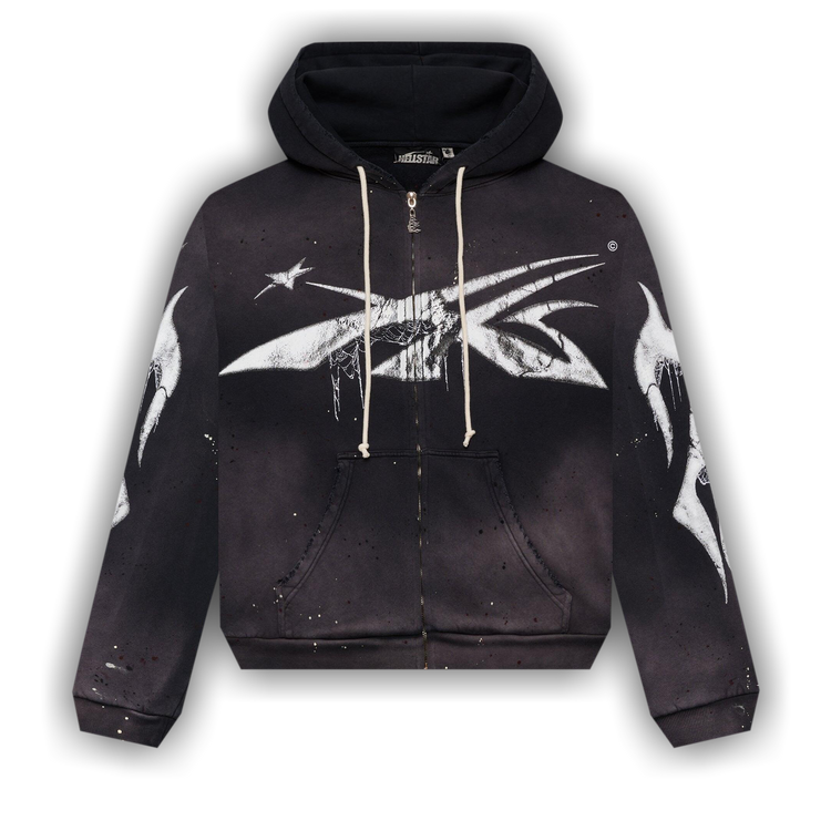 ★SATUR★ Hazen Bookle Logo Half Zip-Up Classic Black SA23FW MUSINSA公式 | SATUR Hazen Bookle Logo Half Zip Classic Black