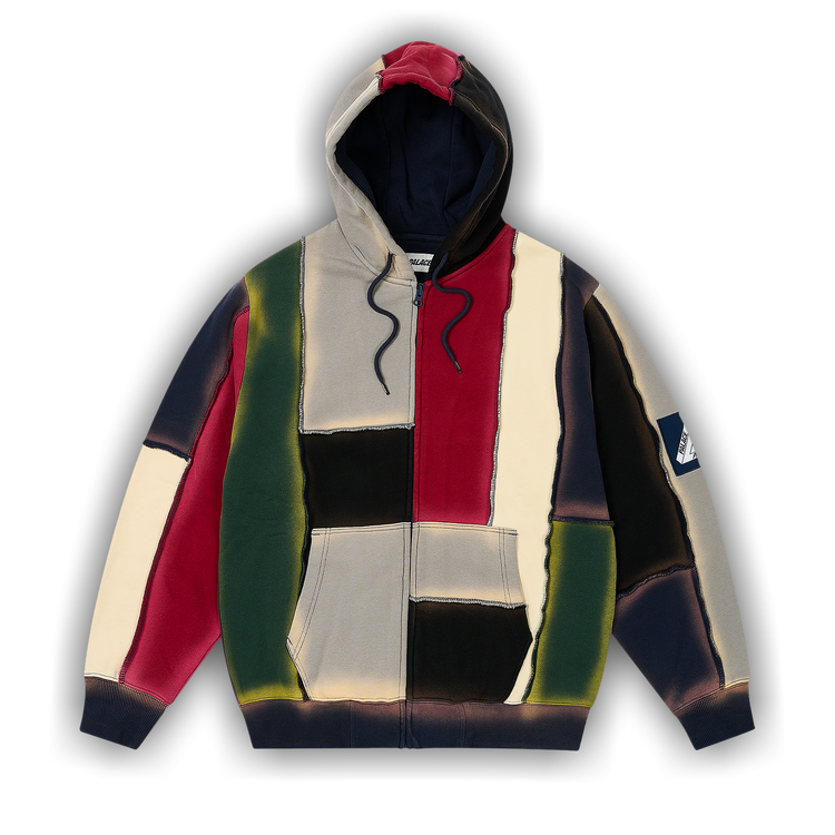 Buy Palace Patch Me Up Zip Hood 'Multi Brights' - P27CS114 | GOAT