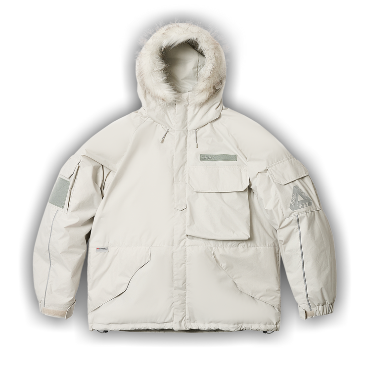 Buy Palace Pcwcs Hooded Jacket 'Ice Grey' - P27JK062 | GOAT