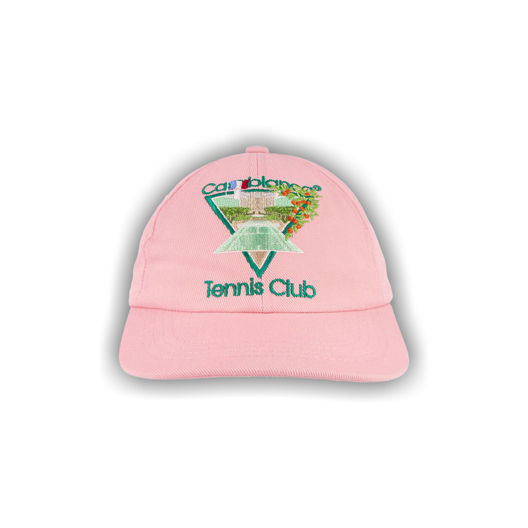 Buy Casablanca Tennis Club Icon Cap 'Pink' - AF22 HAT 002 02 PINK