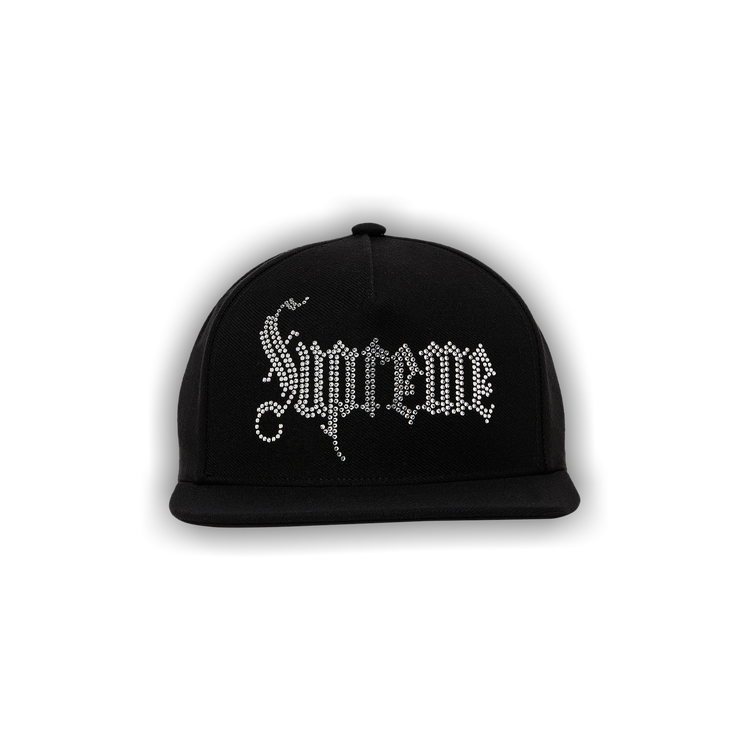 supreme rhinestone 5-panel cap 美品 Supreme Rhinestone 5-Panel (FW24) - $78