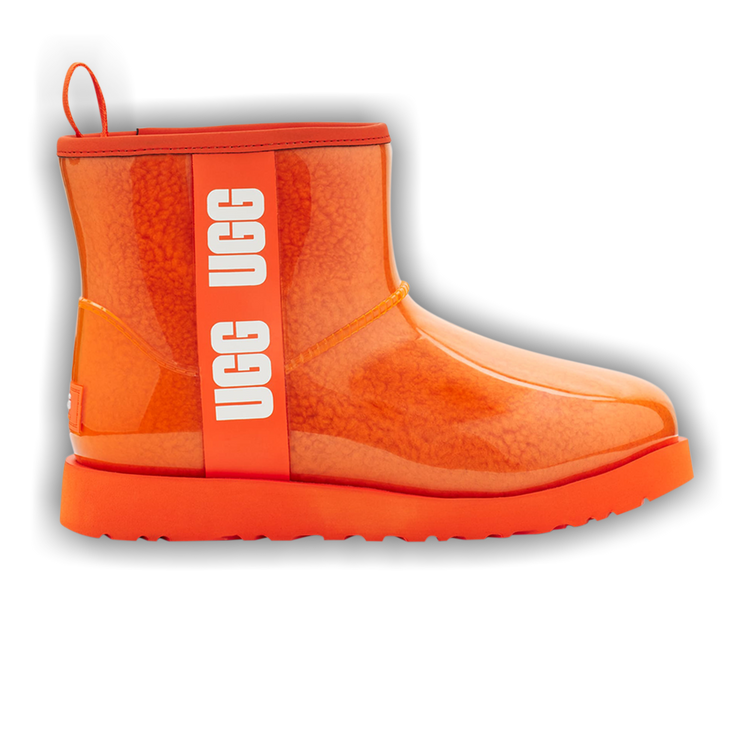Buy UGG Classic Clear Mini II Boot Kids 'Orange Soda