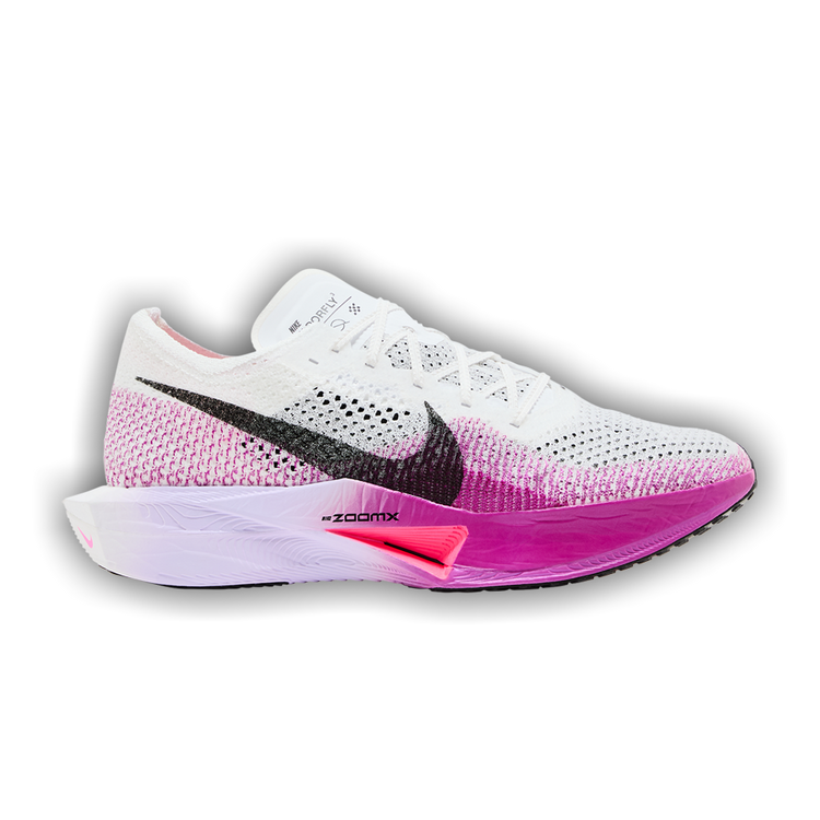 Buy Nike ZoomX VaporFly Next% 3 'White Vivid Purple' - DV4129 104