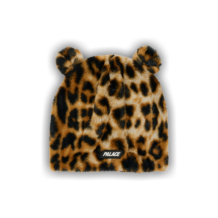 Buy Palace Fuzzy Ear Beanie 'Brown' - P23BN070 | GOAT