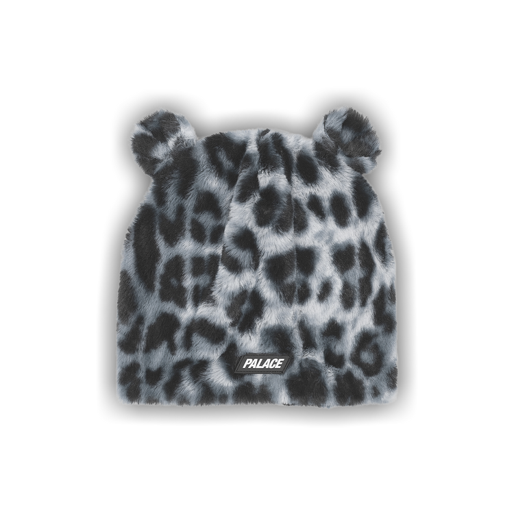 Buy Palace Furry Ears Nein Cuff Beanie 'Snow Leopard