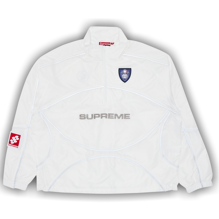 Supreme Reflective Piping Pullover (FW24) - $178