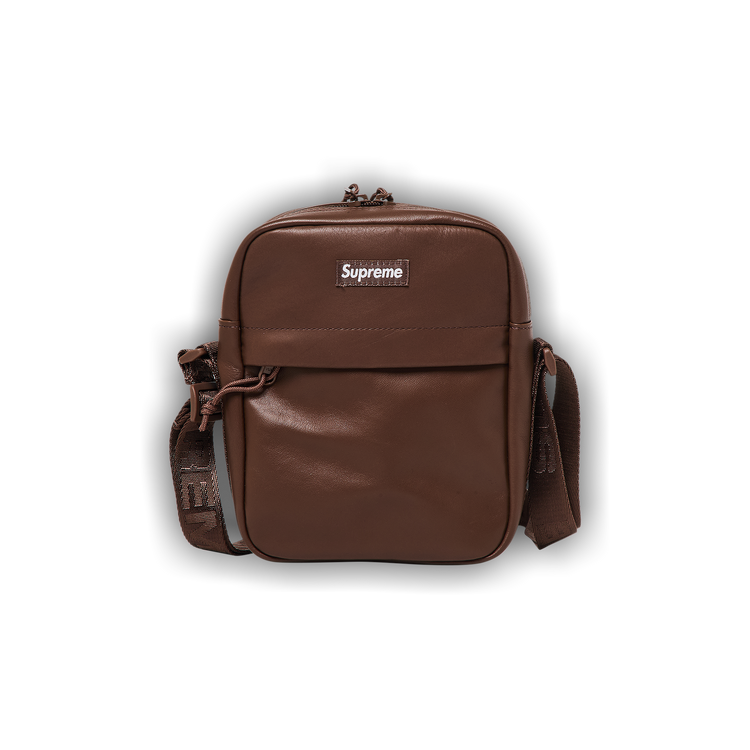 【極美品】　24AW Leather Shoulder Bag supreme Supreme Leather Shoulder Bag (FW24) - $110