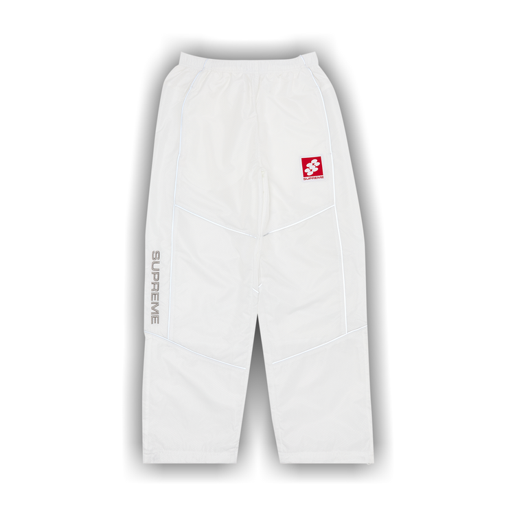 Buy Supreme Reflective Piping Track Pant 'White' - FW24P88 WHITE