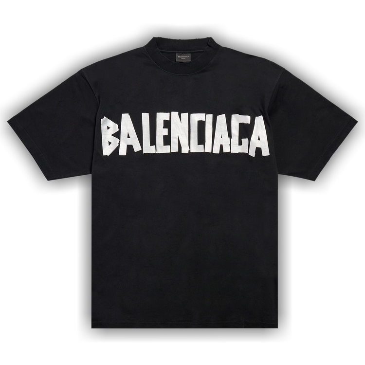 Tシャツ・カットソー BALENCIAGA reflective logo t-shirt 768075 TQVU1 Buy Balenciaga Corporate Logo Tee 'Black/White' - 612966