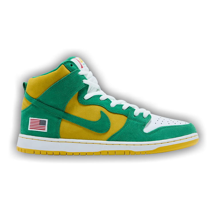 Nike sb dunk high yellow clearance