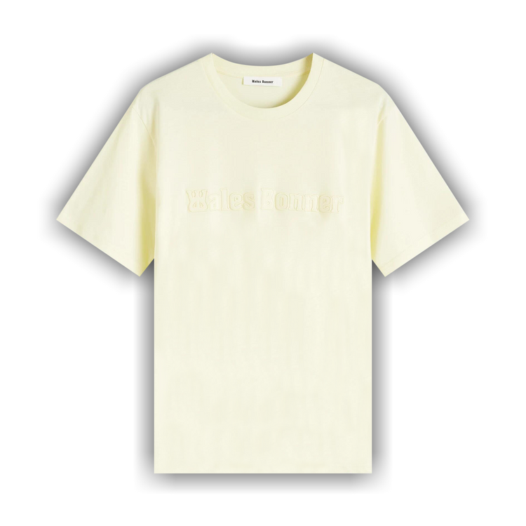 Tシャツ・カットソー WALES BONNER Men T Shirts UA24JE29JE07 199 YELLOW Wales Bonner Outlet: T-shirt men - Yellow | Wales Bonner t