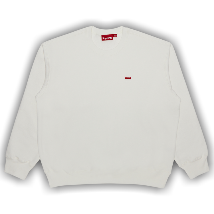 Buy Supreme Small Box Crewneck 'White' - FW24SW12 WHITE | GOAT