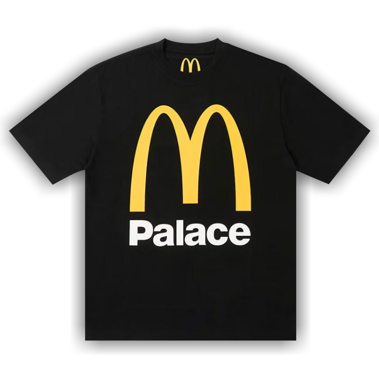 Buy Palace x McDonald's Logo T-Shirt 'Black' - P25TS337 | GOAT