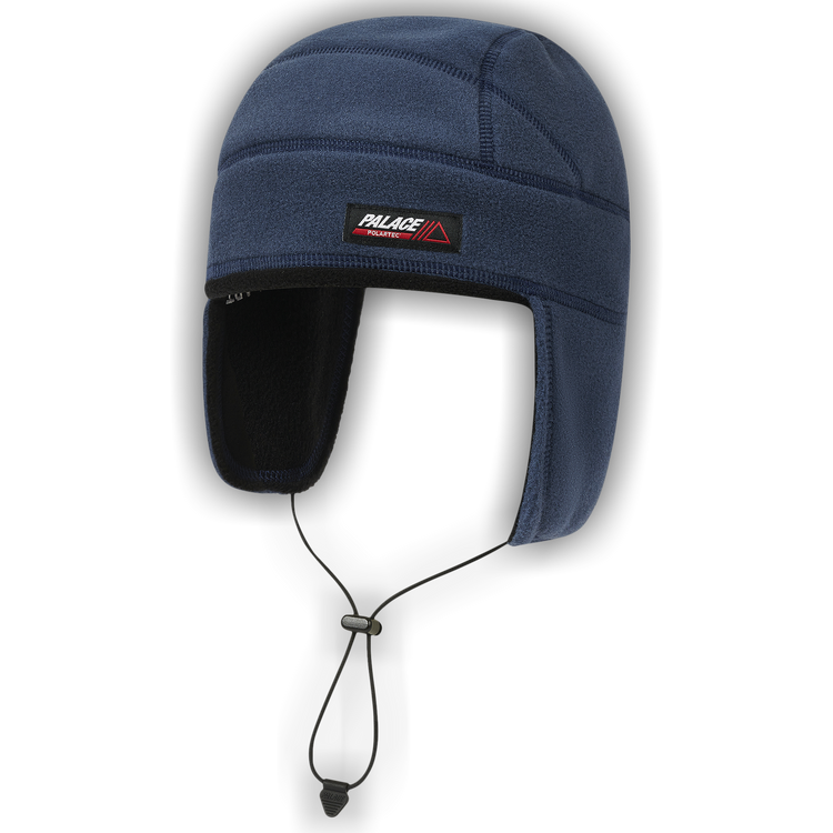 Buy Palace Polartec Earflap Tech Beanie 'Navy' - P27BN045 | GOAT
