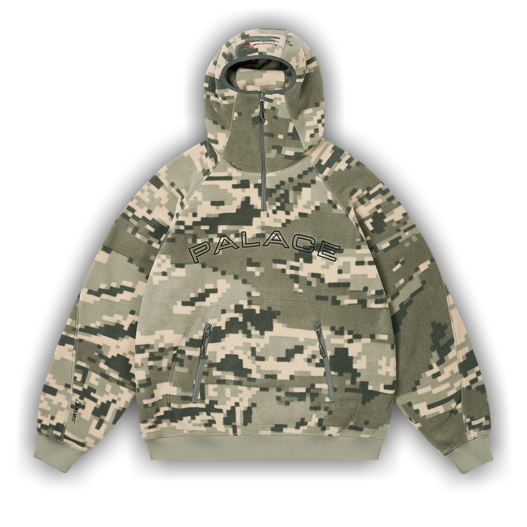 Size m Palace Polartec Shadow Hood 'Tiger Digi Camo'