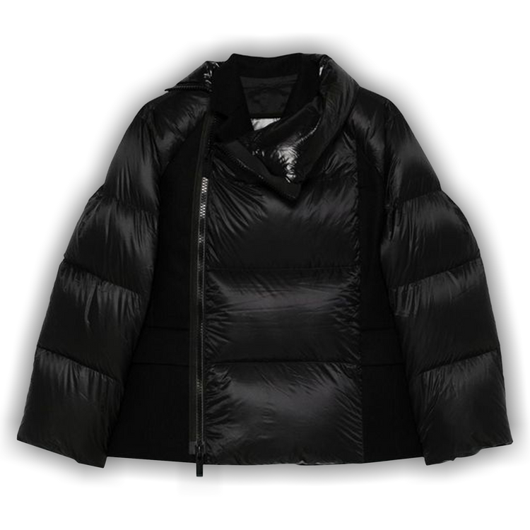 Buy Sacai Wool Melton x Padded Jacket 'Black' - 24 07463 001 | GOAT