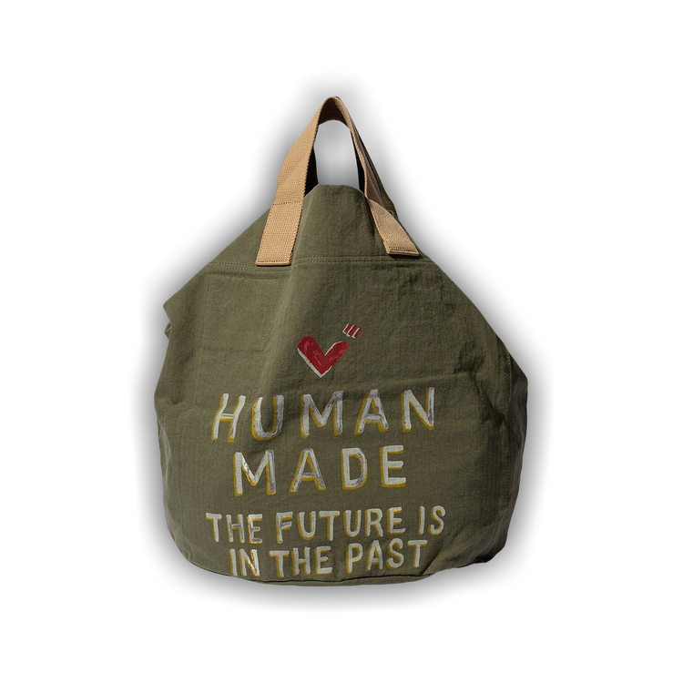Human Made Tote Bag 'Olive Drab'