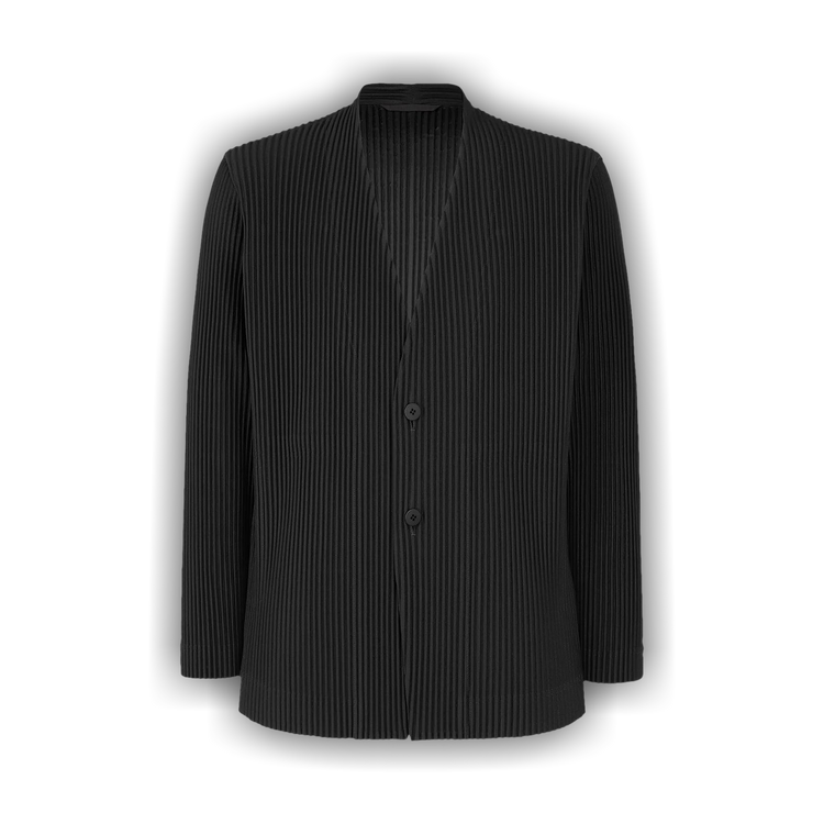 Buy Homme Plissé Issey Miyake Tailored Pleats Jacket 'Black