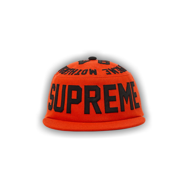 Buy Supreme Alpha Omega Pillbox Hat 'Orange' - FW24H74 ORANGE | GOAT