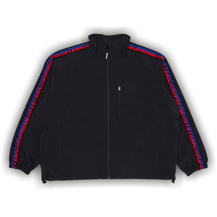 Buy Supreme x HYSTERIC GLAMOUR Track Jacket 'Black' - FW24J88 BLACK | GOAT