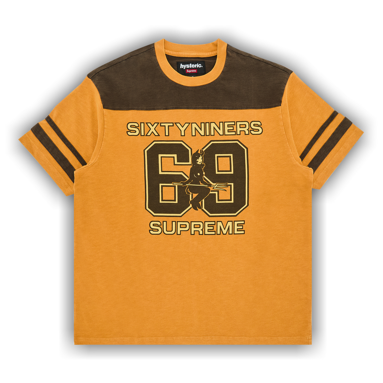 Supreme Hysteric Glamour 69 Football Top Black Men's - FW24 - US