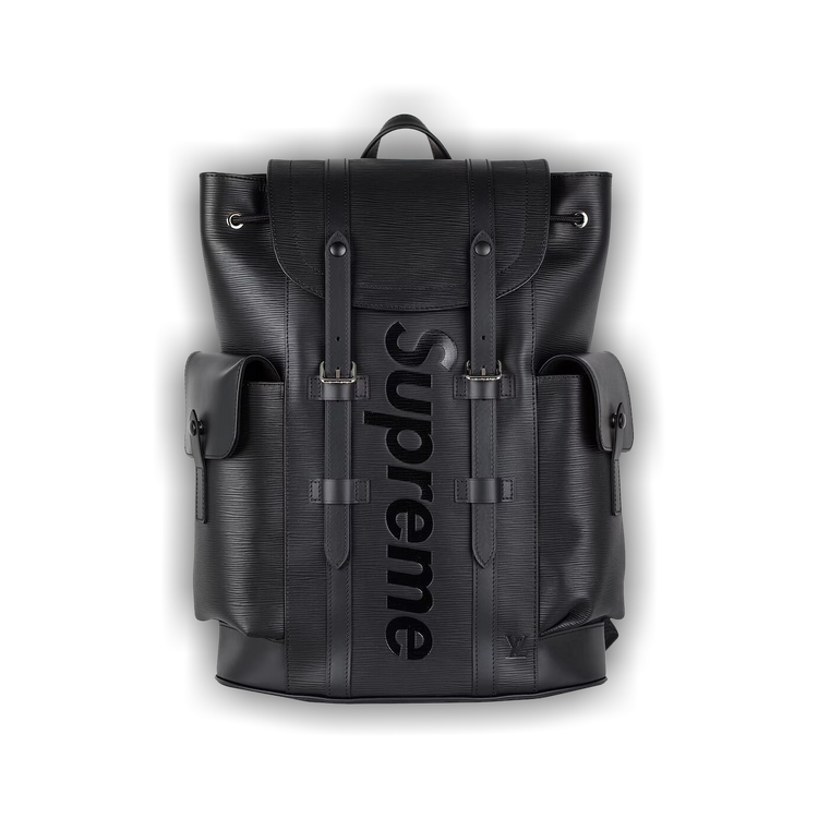 Buy Louis Vuitton x Supreme Christopher Backpack 'Black' - 00049