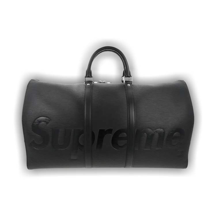 Buy Louis Vuitton x Supreme Keepall Bandouliere 'Black' - 00049