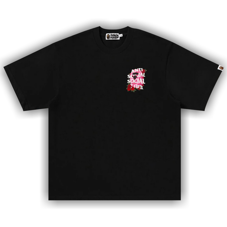 Buy BAPE x Anti Social Social Club Tee #3 'Black' - 1K73 109