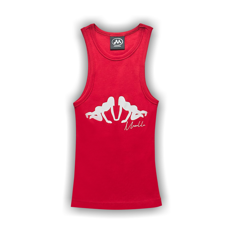 トップス MOWALOLA MAXINE TANK Buy Mowalola Maxine Tank 'Red' - MOSS24TA01012374 | GOAT