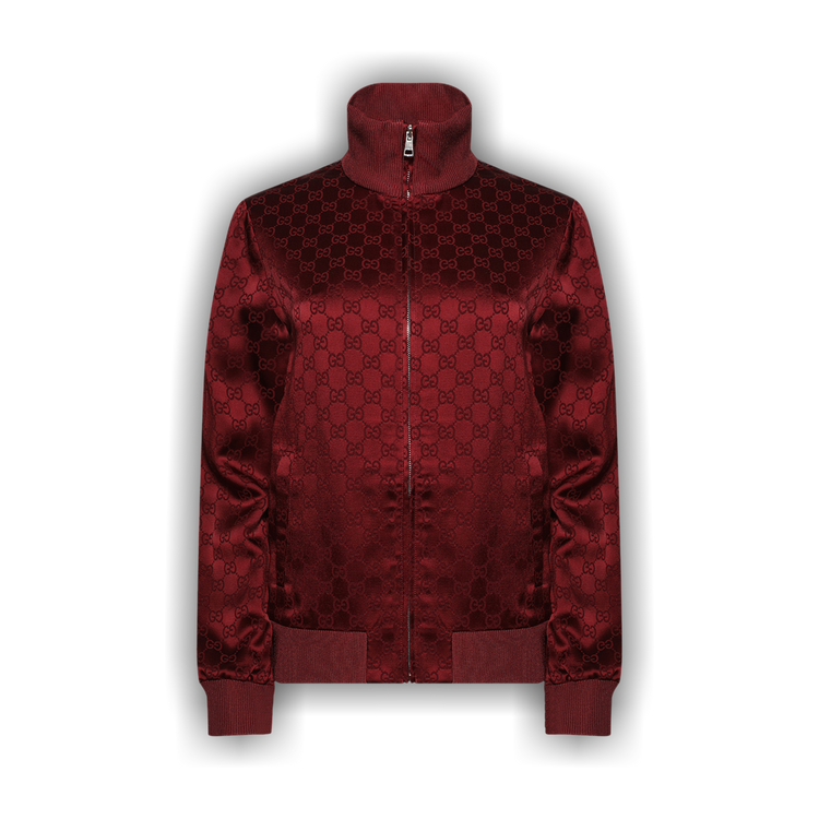 GUCCI｜JACKETS ( 792383 XJGSE 6414) Buy Gucci Jacquard Zip Jacket 'Rosso Nuovo' - 792383 XJGSE