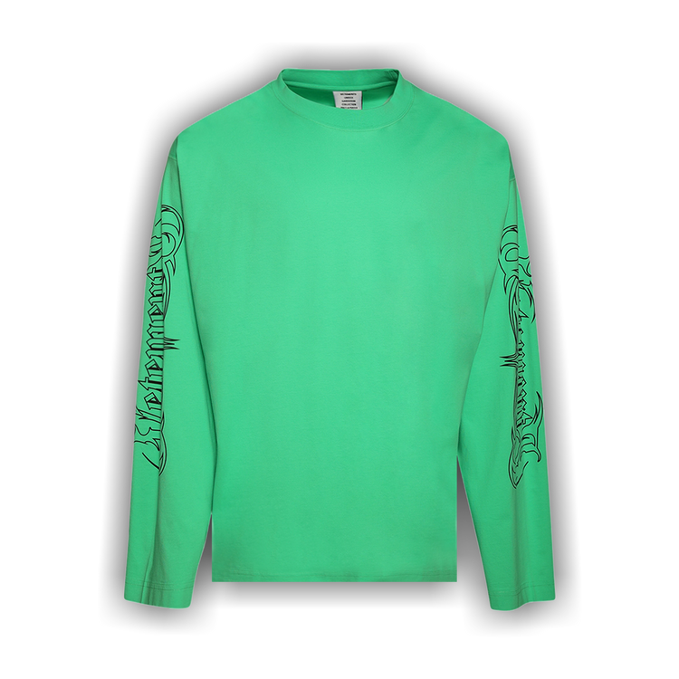 Tシャツ・カットソー VETEMENTS Women Tops UA66TR600ENEONGREEN Green 1521273_00.png.png