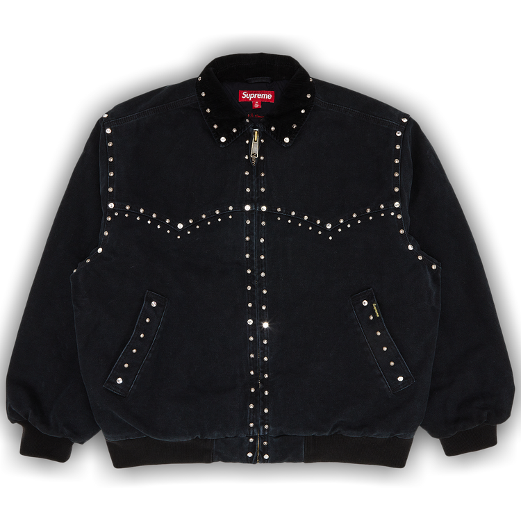 ミュージシャン STUDDED WORK JACKET b.b.Simon studded work jacket (supreme)