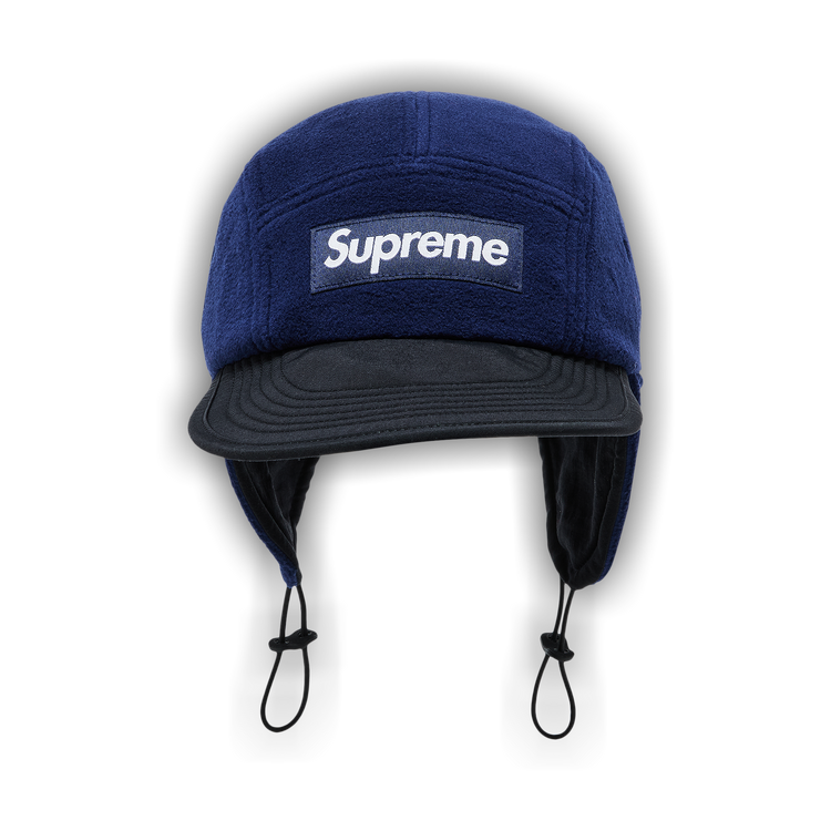 Buy Supreme Polartec Earflap Camp Cap 'Navy' - FW24H3 NAVY