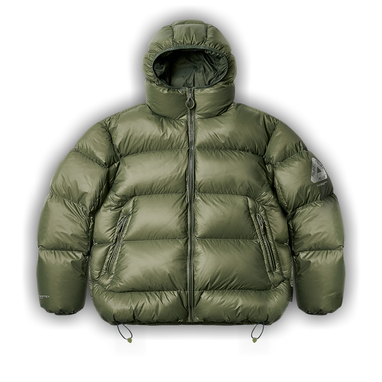 Buy Palace PERTEX Opaque Balaclava Puffa 'Green' - P27JK098 | GOAT