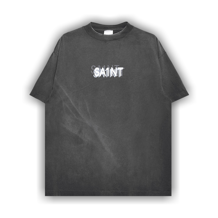 SAINT ロゴ Tシャツ グレー SAINT Mxxxxxx SM6 T-Shirt in Gray | SVD USA