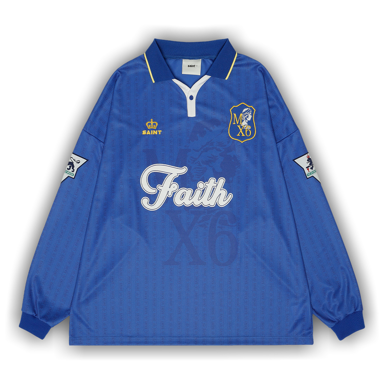 ウェア SAINT Mxxxxxx SOCCER SHIRT / FAITH SAINT Mxxxxxx FAITH Soccer Shirt （Black） - Osaka / Kyoto