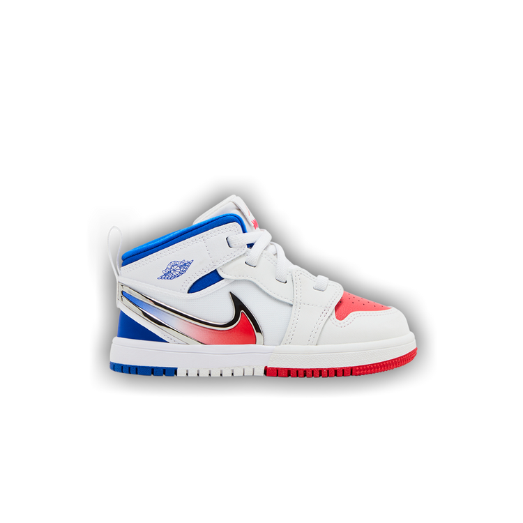 Buy Air Jordan 1 Mid RM EasyOn TD 'White Racer Blue Red