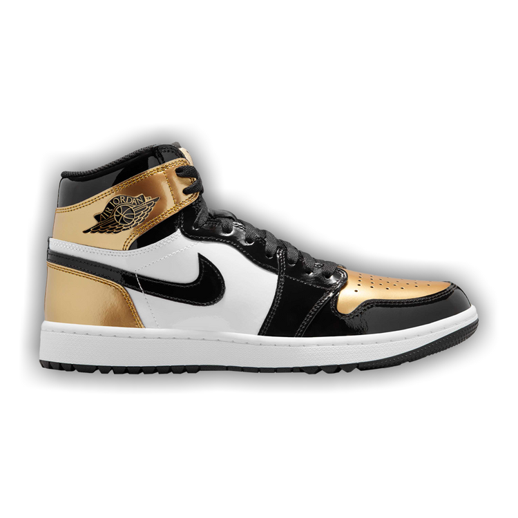 Buy Air Jordan 1 High Golf Gold Toe DQ0660 002 GOAT IT