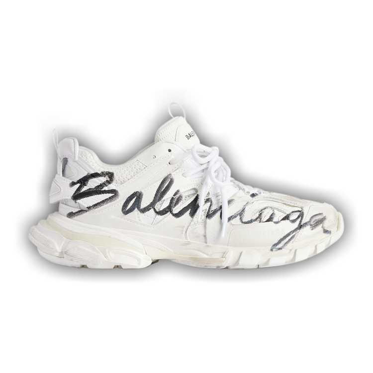 スニーカー BALENCIAGA Woman Sneakers White 542436 WTRHW 9010 Buy Balenciaga Wmns Track Sneaker 'Signature - White