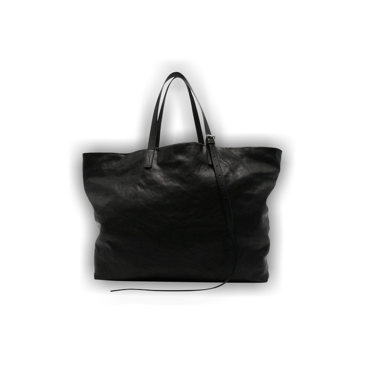 非売品　ann demeulemeester コットントートバッグ Buy Ann Demeulemeester Bes Leather Tote Bag 'Black