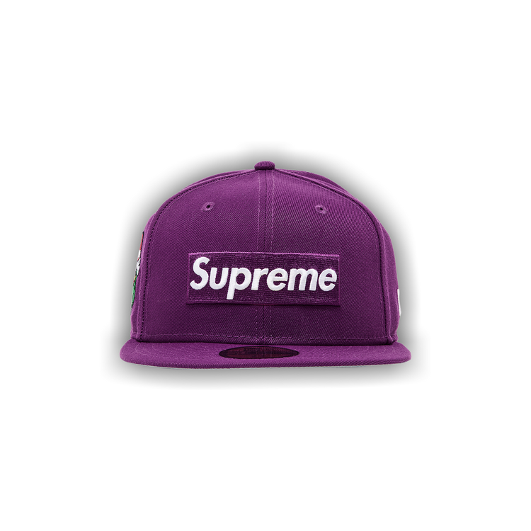 Buy Supreme Grinch Box Logo New Era 'Purple' - FW24H102