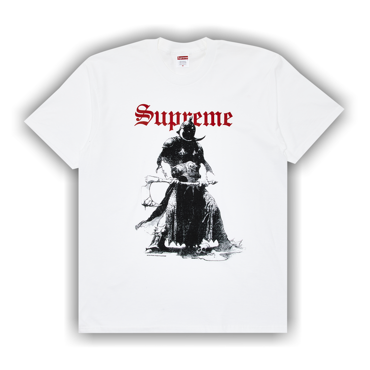 Buy Supreme x Frank Frazetta Destruction Tee 'White