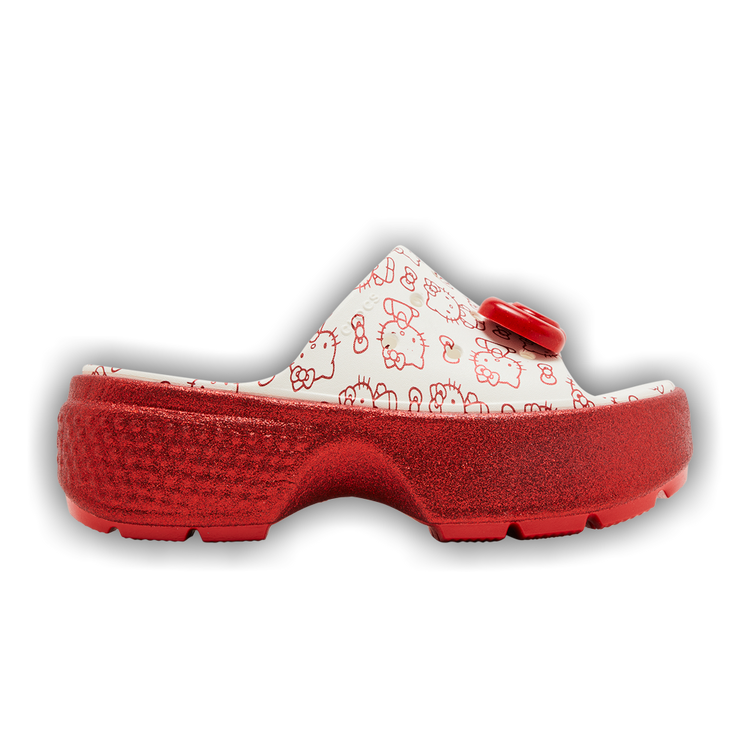 Hello Kitty x Crocs ☆ Stomp Slide ‘50th anniversary’ Crocs X Hello Kitty Stomp Slide | Women New Sz 7- NEW - 50th