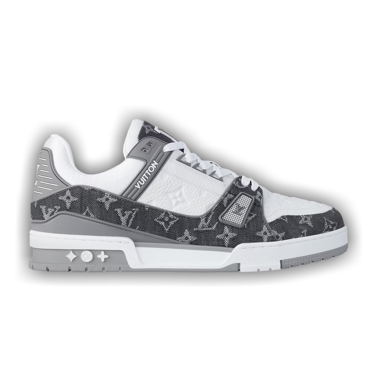 Buy Louis Vuitton Trainer 'Monogram Denim - Grey' - 1ADF5F