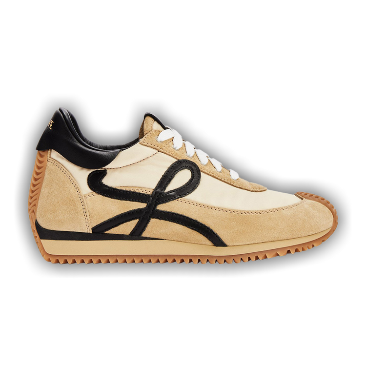 スニーカー LOEWE 25SS Flow Runner Suede Sneakers L815282X39 GOLDBLACK Buy Loewe Wmns Flow Runner 'Gold Black' - L815282X39 8133 | GOAT